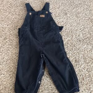 Carter's Dark Blue Corduroy Overalls